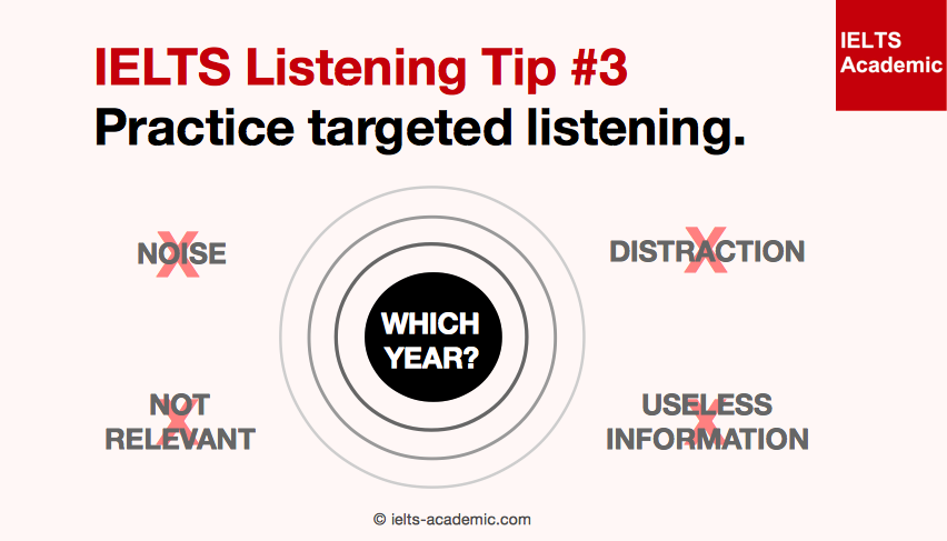 IELTS Listening Tip 3