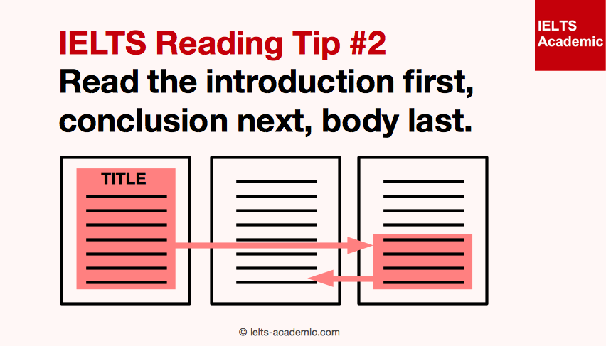 IELTS Reading Tip 2